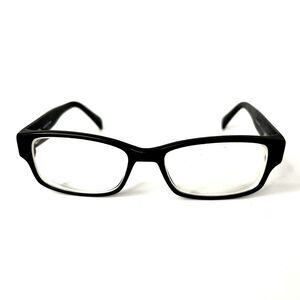 Modern Urban Eyeglasses  Designer Frames Only  Black 51-17-140